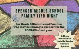 Grade 5 Information Night at Spencer